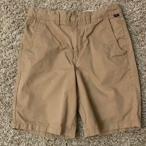 Vans khaki shorts